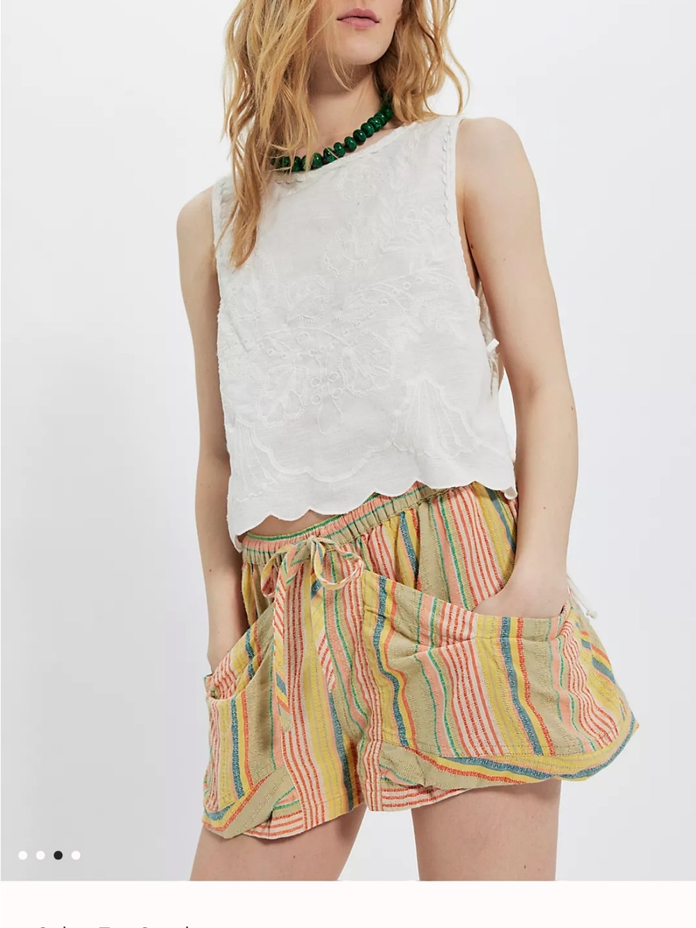 Free People Good Fortune Shorts